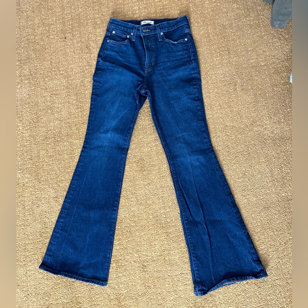 Madewell perfect vintage flare Wide Leg jean Women's 26